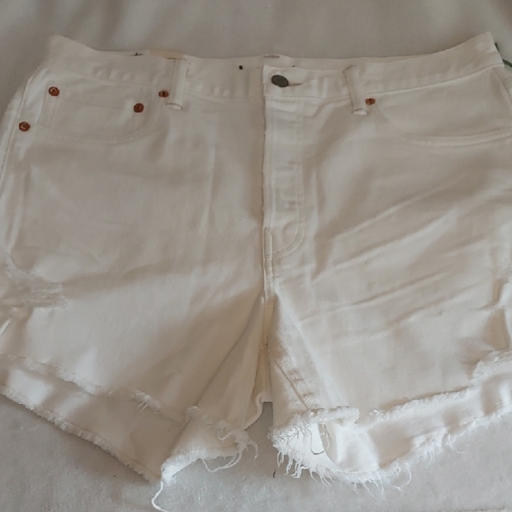 AE77 New York Denim Shorts